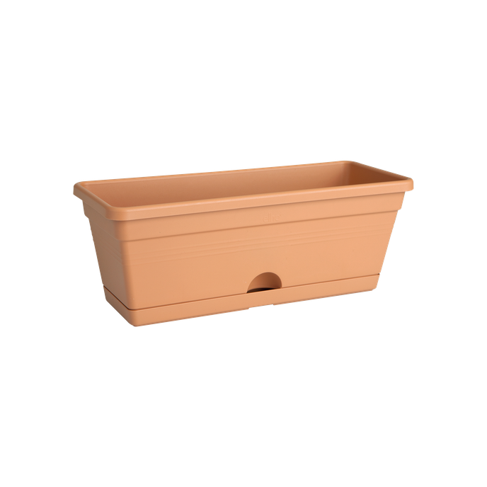 green basics balkonkasten mini 30cm mild terra